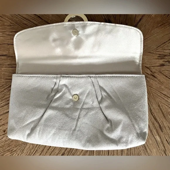 ☄️Cleanrance☄️ New Bvlgari Parfums Satin & Faux Suede Blush Pink Cosmetic Pouch - Picture 5 of 12